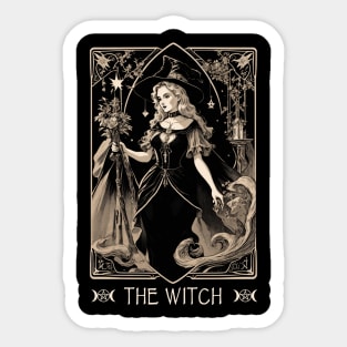 The Witch Tarot Card Sticker